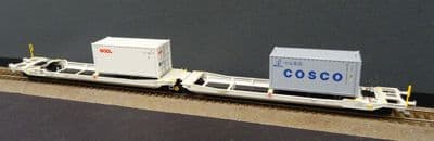 ESU 36554 AAE Twin Container Wagon
