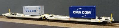 ESU 36555 AAE Twin Container Wagon