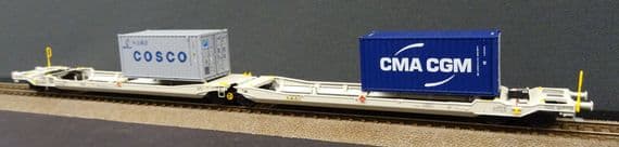 ESU 36555 AAE Twin Container Wagon