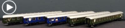 Hobbytrain H43032 DB D83/84 Munich-Hamburg Coach Set