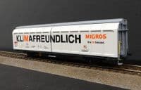 Hobbytrain H45102 SBB Migros Hbbillns 4 Wheel Long Wheelbase Van