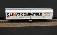 Hobbytrain H45102 SBB Migros Hbbillns 4 Wheel Long Wheelbase Van