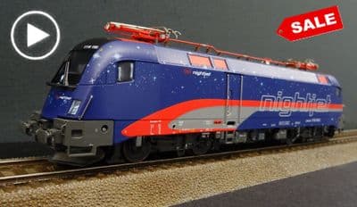 Jaegerndorfer 28202 ÖBB Rh1116 NightJet Electric Locomotive Sound Edition