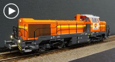 Jouef HJ2440S Colas Rail DE18 Vossloh Diesel Locomotive DCC Sound