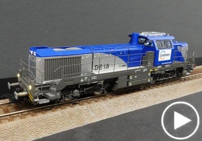 Jouef HJ2471S Europorte DE18 Vossloh Diesel Locomotive DCC Sound