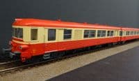 Jouef HJ2614 SNCF X 4300 EAD Red/Beige Diesel Railcar