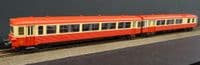 Jouef HJ2614 SNCF X 4300 EAD Red/Beige Diesel Railcar