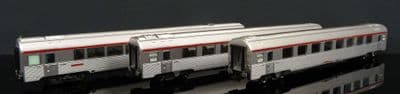 Jouef HJ4143 SNCF, 3-unit pack Trans-Europ-Express coaches 