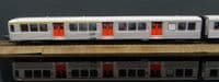 Jouef HJ4152 SNCF 3-unit set of RIB 70 coaches, original livery with red access doors