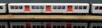 Jouef HJ4152 SNCF 3-unit set of RIB 70 coaches, original livery with red access doors
