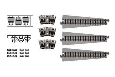 Kato 20-285 Unitrack  Turntable track extension set - 3 x Straight extensions