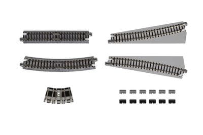Kato 20-286 Unitrack  Turntable track extension set - 2 x curved extensions