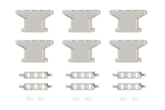 Kato 23-019 Double Track 50mm Piers with S-Joiners Pack of 6
