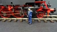 KM-1 460222B Loco driver Lambrecht  1:45