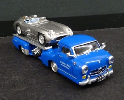 Legrand 87310  Mercedes Benz Transporter Das Blaue Wunder 1955 w/SLR Uhlenhaut W 196 S