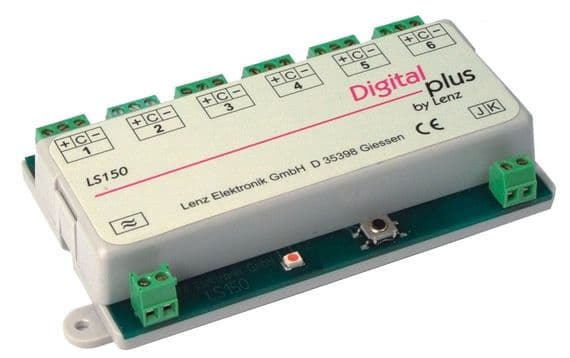 Lenz 11150 LS150 Accessory decoder for 6 turnouts