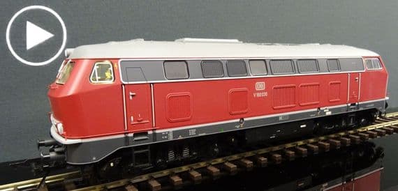 Lenz 40160-02 DB V160 Era 3 Red