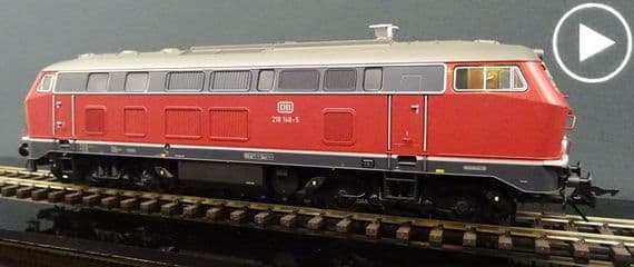 Lenz 40180-02 DB Br218 Era 4 Red