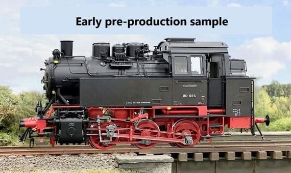 Lenz 40280-04 DR Br80 Steam Locomotive