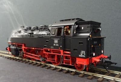 Lenz 40286-11 DB Br86 Steam Locomotive