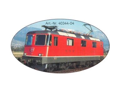 Lenz 40344-04 SBB Re4/4 II Electric Locomotive Red