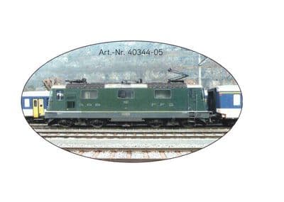 Lenz 40344-05 SBB Re4/4 II Electric Locomotive Green