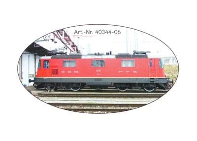 Lenz 40344-06 SBB Re4/4 II Electric Locomotive Red