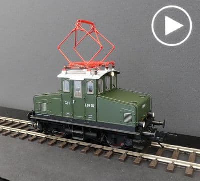 Lenz 40369-01 DB E69 002 Electric Locomotive
