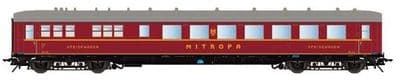 Lenz 41264-07 Schürzenwagen Mitropa Speisewagen, DR, era 3b