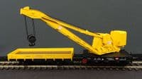 Lenz 42450-05 DB 10T Wyhlen crane with flat wagon DCC function