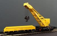 Lenz 42450-05 DB 10T Wyhlen crane with flat wagon DCC function