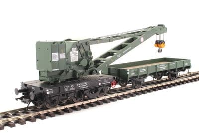 Lenz 42450-06 DB 10T Whylen crane with flat wagon