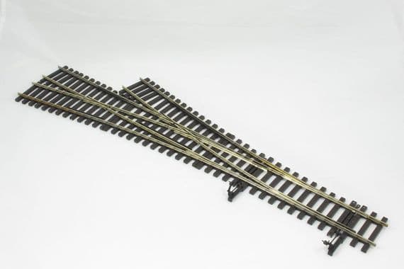 Lenz 45036 Three Way Manual Turnout  11.25 degrees