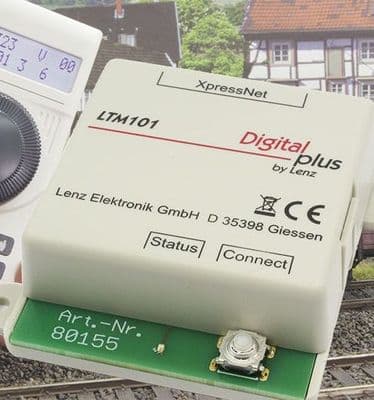 Lenz 80155 LTM101 Radio Receiver for 21102 LH101-R Radio Handset