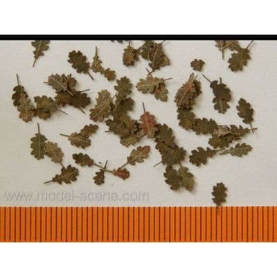 Model-Scene L8-102 Oak leaves autumn brown
