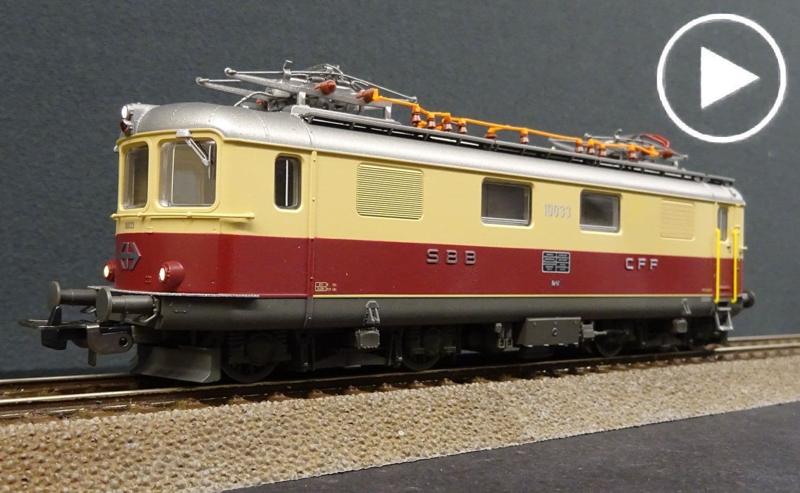 鉄道模型 FLEISCHMANN piccolo SBB Re4/4 Fleischmann 734008 - Swiss Electric Locomotive Re 4/4'' of
