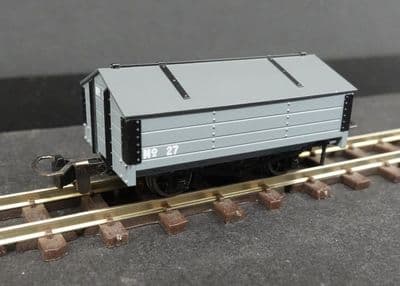 Rapido 990403 Grey peaked roof van No.27