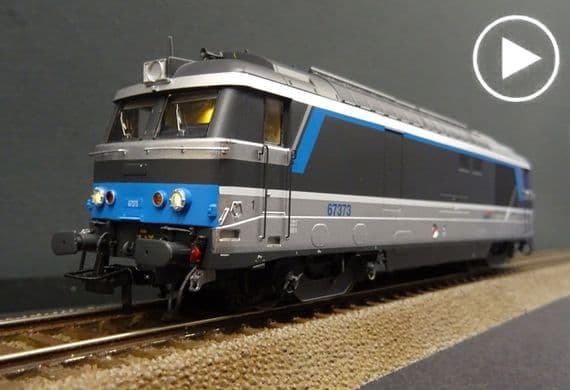REE MB-154S SNCF BB 67373  Moderne, Livrée Isabelle Ep.V-VI - DCC Sound