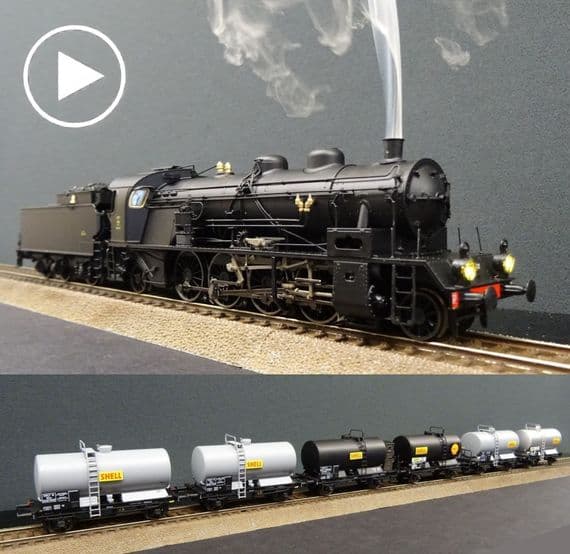 REE MB-156ST SNCF Nord region 141A  DCC sound and smoke Train Pack