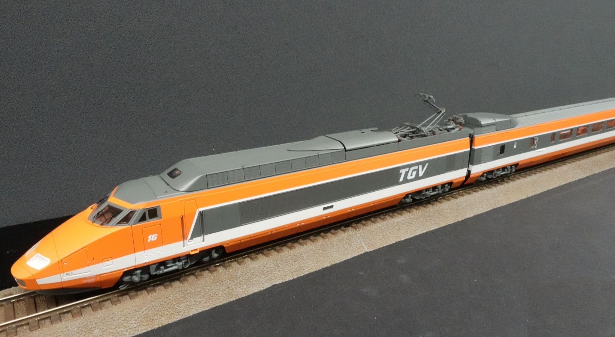 Ree Modeles TGV005 Set de 5 éléments TGV PSE Rame Origine N°5, SNCF