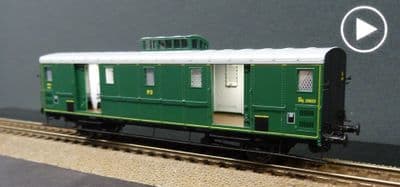 REE VB-108S PO OCEM30 Baggage car DCC Opening doors