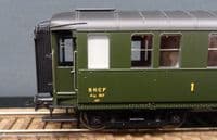 REE VB-425 SNCF  voiture métallisée ex-PLM