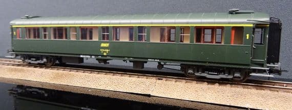 REE VB-429 SNCF  voiture métallisée ex-PLM