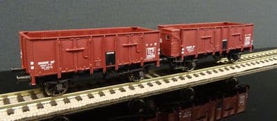 REE WB-477 PLM OCEM29 open wagons x 2