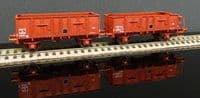 REE WB-479 SNCF OCEM29 open wagons x 2