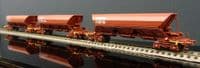 REE WB-573 SNCF  Set of 3 EX  Hoppers
