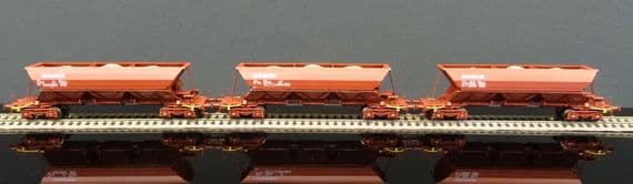 REE WB-573 SNCF  Set of 3 EX  Hoppers