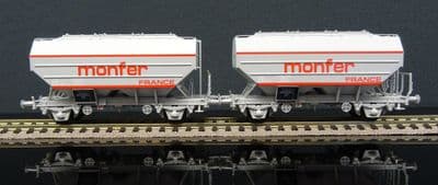 REE WB-632 SNCF Cereal Wagon type Richard Set of 2