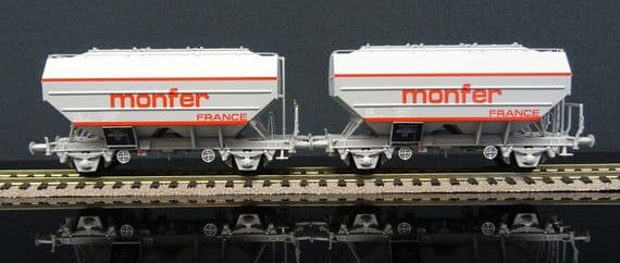 REE WB-632 SNCF Cereal Wagon type Richard Set of 2