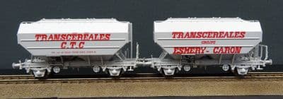 REE WB-729 SNCF Set of 2 Cereal Wagons type Richard